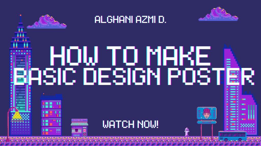How to make Basic Design Poster